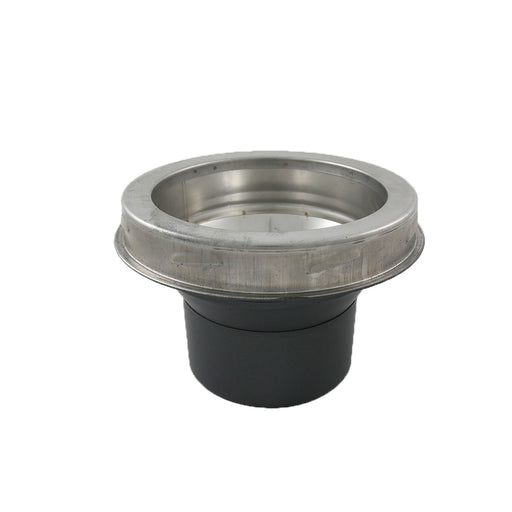 5-6 |Inch (125-150mm) Black Increasing Appliance Connector Inc Locking Band on white background