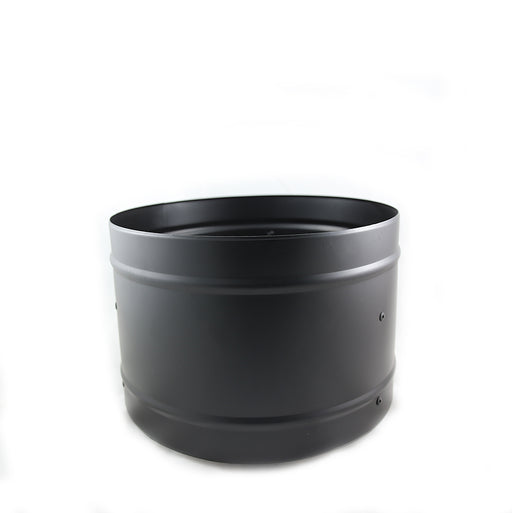 twin wall cowl for multifuel stove on white background 