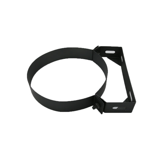 Black Twin Wall Wall Bracket on white background 