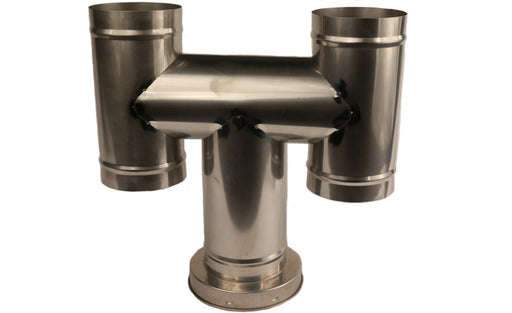 Twin Wall Cowl H Steel