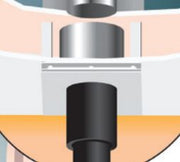 Animation demonstration of 5 Inch (125mm) Twin Wall Flue Fire Stop Kit