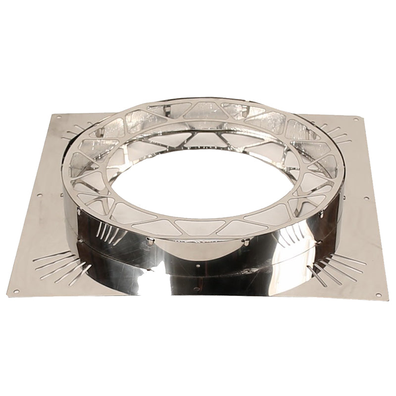 6 Inch (150mm) Twin Wall Ventilated Fire Stop white background