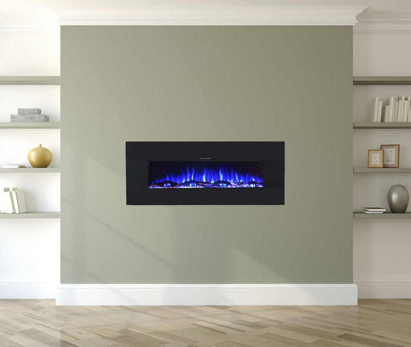 Ezee Glow Zara Wall Mounted or Recessed / Built In Electric Fire