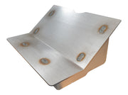 Lower Feds Plate for Ecoboiler Stove on white background 