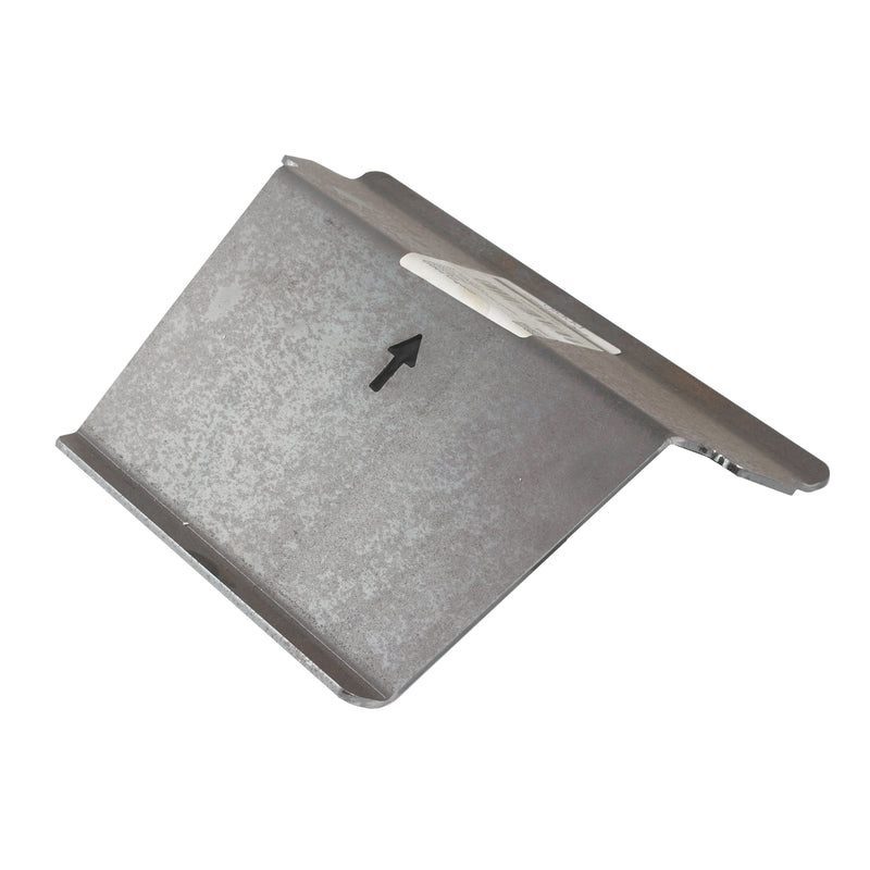 throat plate for multifuel stove on white background 