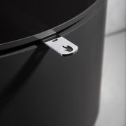 Arada Lagom 4 kW White Ceramic Wood Burning Stove logo close up