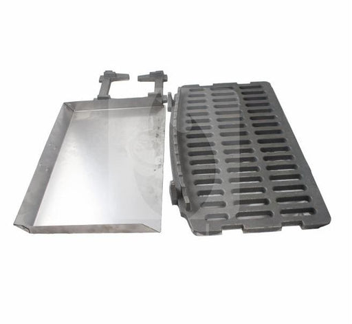Multi Fuel Grate Kit for stove on white background 