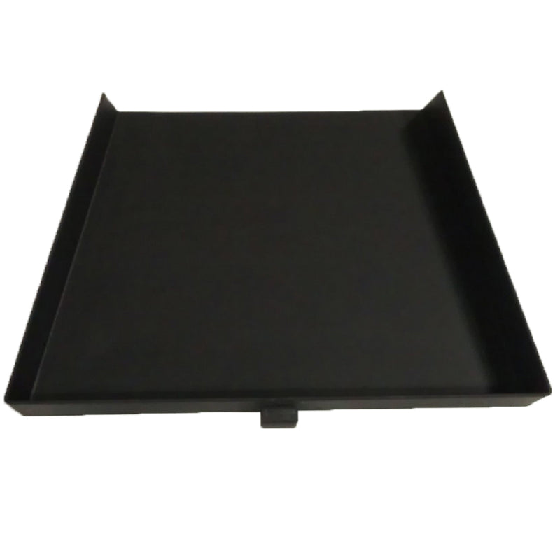 ashpan for multifuel stove on white background 