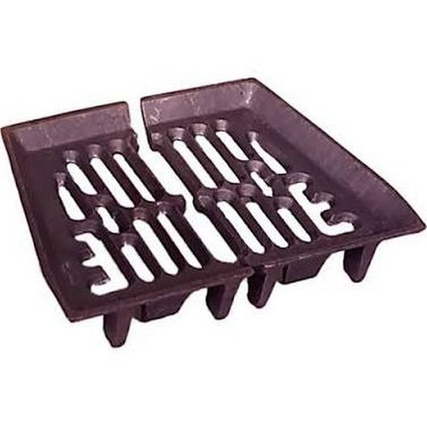 bottom grate for fire on white background 