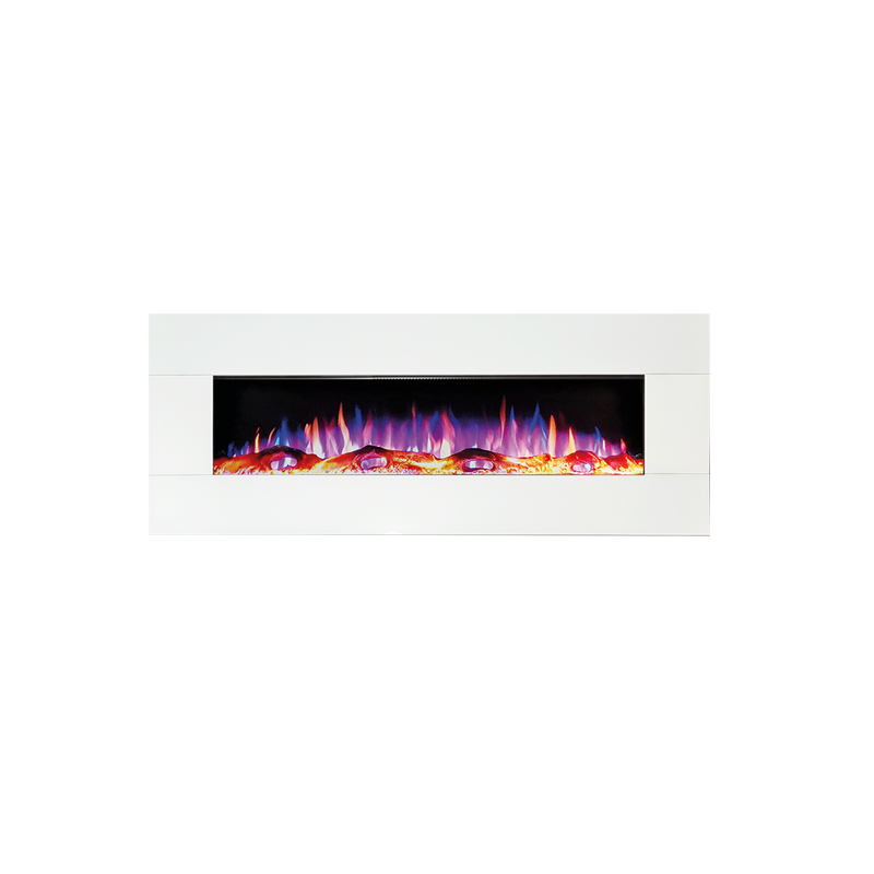 Ezee Glow Zara White Glass Frame