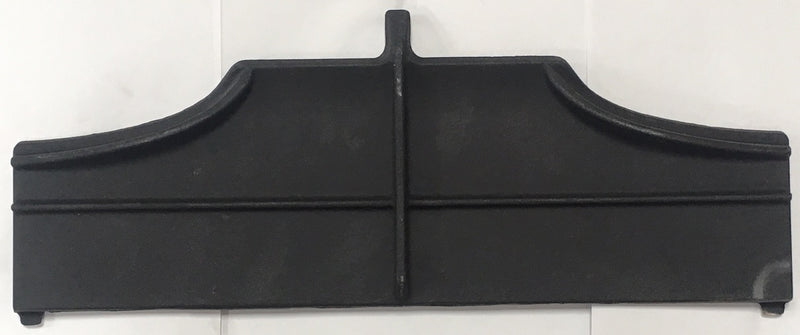 Baffle Plate for multifuel stove on white background 