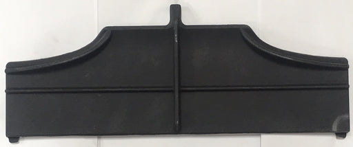 Baffle Plate for multifuel stove on white background 