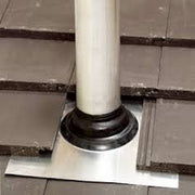 roof flashing on roof 