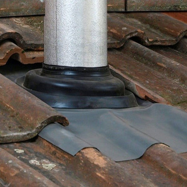 Roof Flashing in use