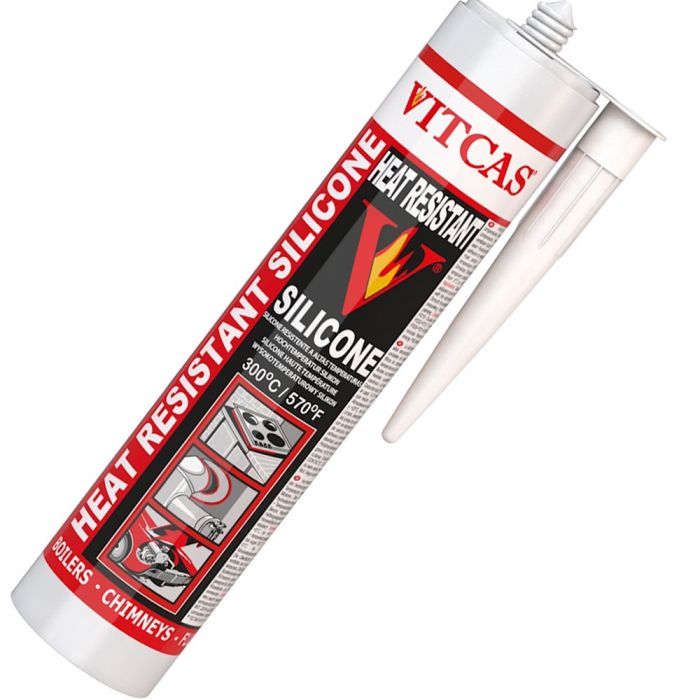 heat resistant silicone on a white background 