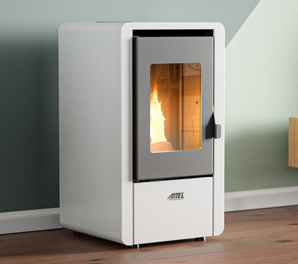 Artel Petit 6 Pellet Stove White — GR8 Fires