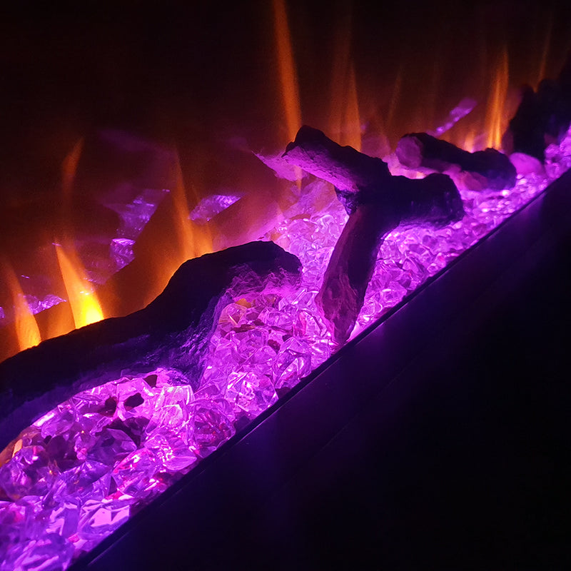 Ezee Glow 36'' Aura Media Wall Electric Suite