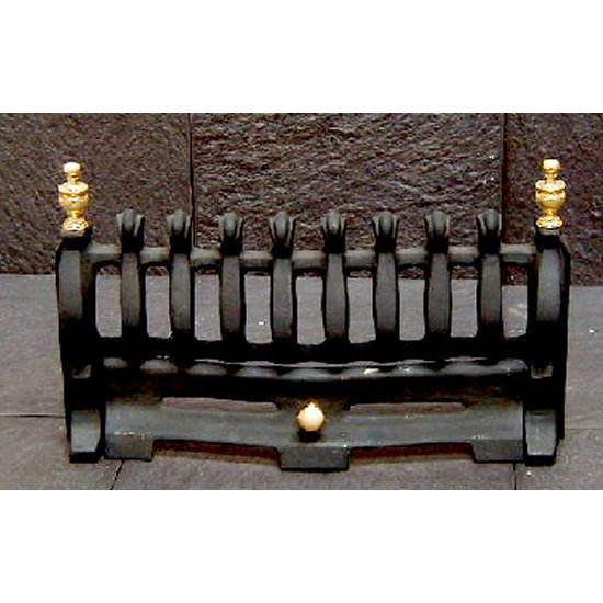 Solid Fuel Fire Front Fret Castle Style Cast Iron Fire Front Fret – 16 ...