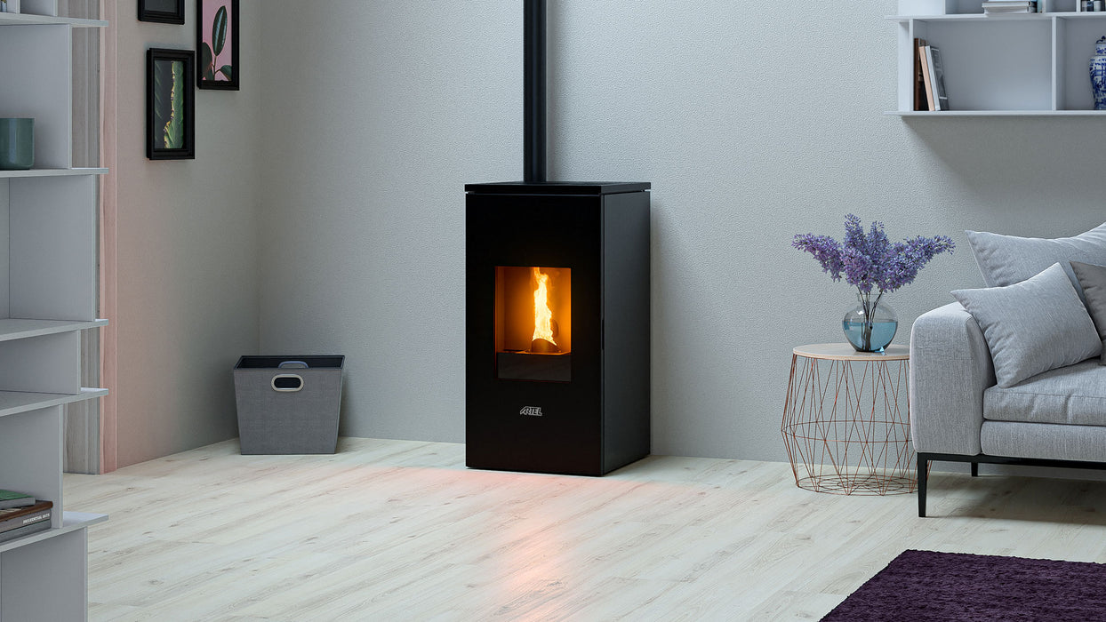 Artel Futura 9 Pellet Stove Black — GR8 Fires