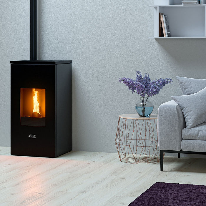 Artel Futura 9 Pellet Stove Black — GR8 Fires