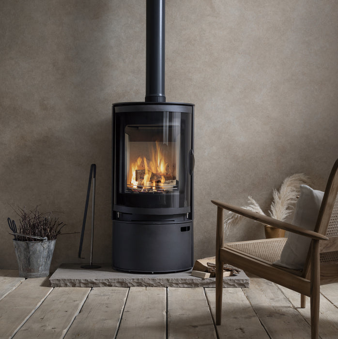 High Log Store T/S Hoxton 7 Stove