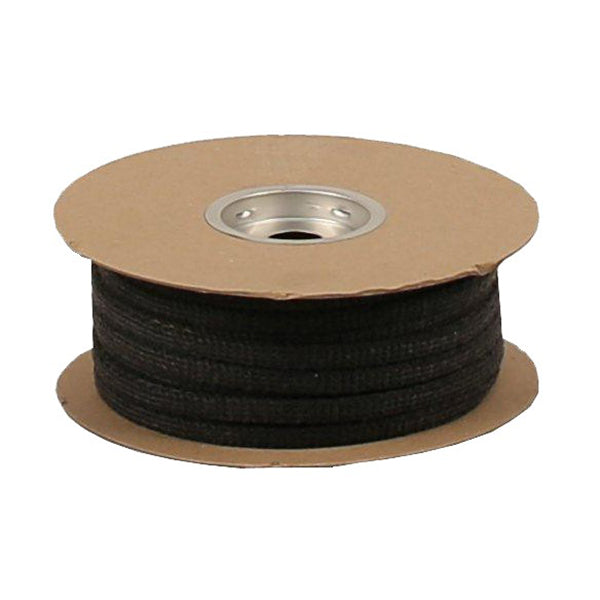 10mm x 3mm Black Sticky Back Rope Per Metre