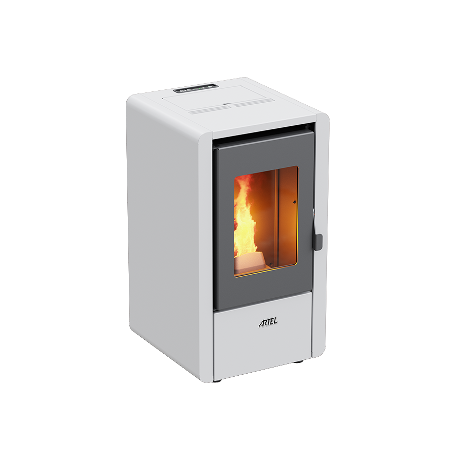 Artel Petit 6 Pellet Stove White — GR8 Fires