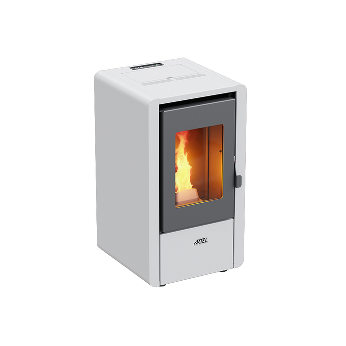 Artel Petit 6 Pellet Stove White — GR8 Fires
