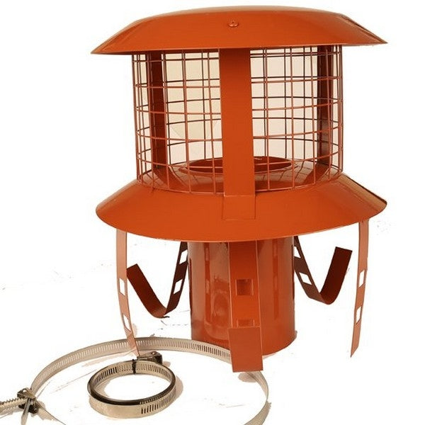 Pot Hanging Chimney Cowl for 5 Inch Flexible Flue — GR8 Fires