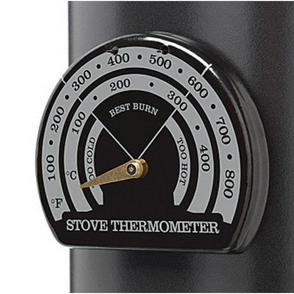 Stove Pipe Thermometer for Single Wall Flue