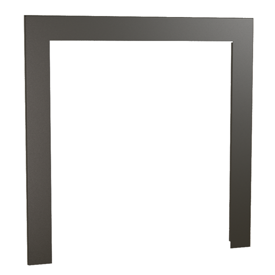 Arada i500 60mm 3-Sided Trim Black