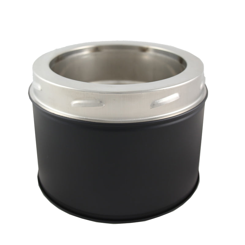 5 Inch (125mm) Black Twin Wall 120mm Pipe Inc Locking Band