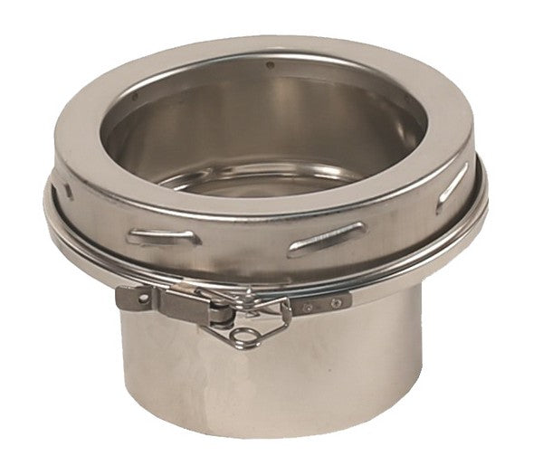 6 Inch (150mm) Twin Wall Appliance Connector Inc Locking Band