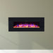 Ezee Glow Zara Black Wall Mounted or Recessed / Built In Electric Fire